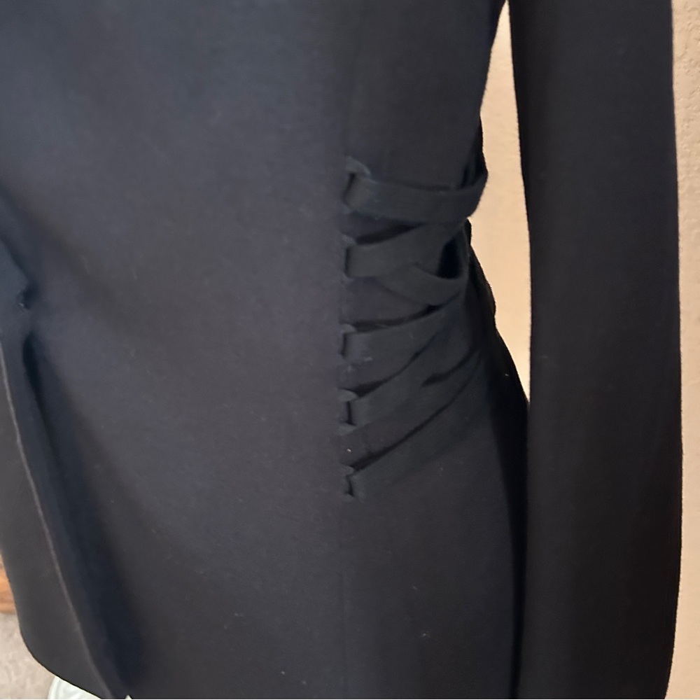 Bailey 44 Black Blazer Size Medium - image 3